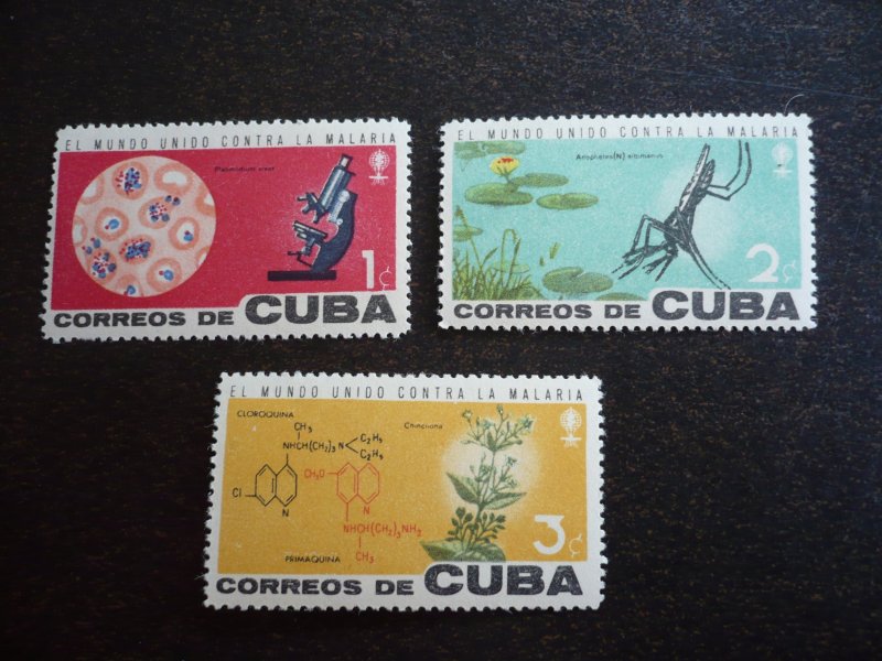 Stamps - Cuba - Scott#757-759 - MNH Set of 3 Stamps
