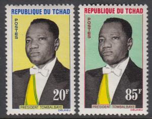 Chad 86-87 MNH CV $2.40