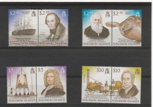 Solomon Is 2006 Explortion & Inovation set of 4 pairs  sg.1171-8   MNH