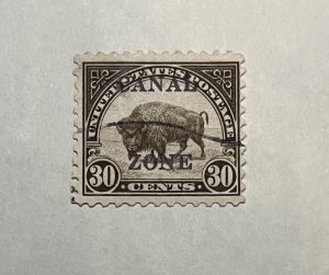 US Canal Zone #93 - Used Single cv3.75