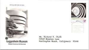 FDC 2005 SC #3910 Guggeheim Museum - Las Vegas, NV - Single - J2904