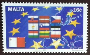 Malta 2004 Accession to the EU joint issue Sheetlet MNH