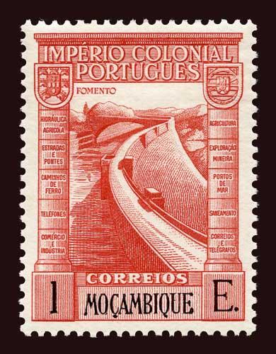 MOZAMBIQUE Scott #282 1938 dam mint HR