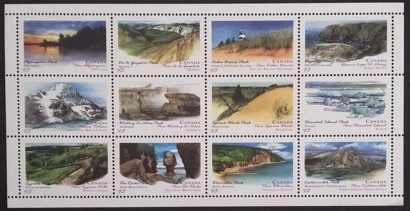 Canada 1483ai Mini Pane Field Stock VF MNH