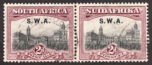 1927 South West Africa Sc #99 - 2d Government Buildings - Used Cv$35