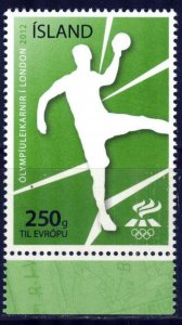 Iceland 2012 Olympics Games London Handball Mi. 1360 MNH