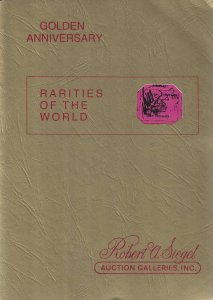 Rarities of the World 1980, Robert A. Siegel Auctions, Sale #560, April 5, 1980 