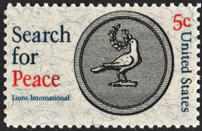 SC#1326 5¢ Lions International Issue (1967) MNH
