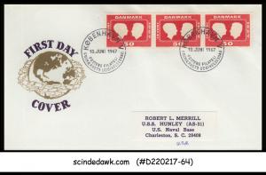 DENMARK - 1967 ROYAL WEDDING between Prinesse Margrethe and Count Henri - FDC