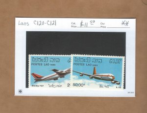 Laos  C120-C121  MNH