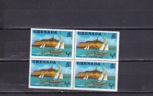 SA03 Grenada 1975 Local Scenes block mint