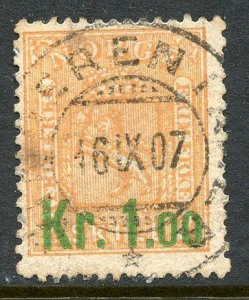 Norway # 13, Used.