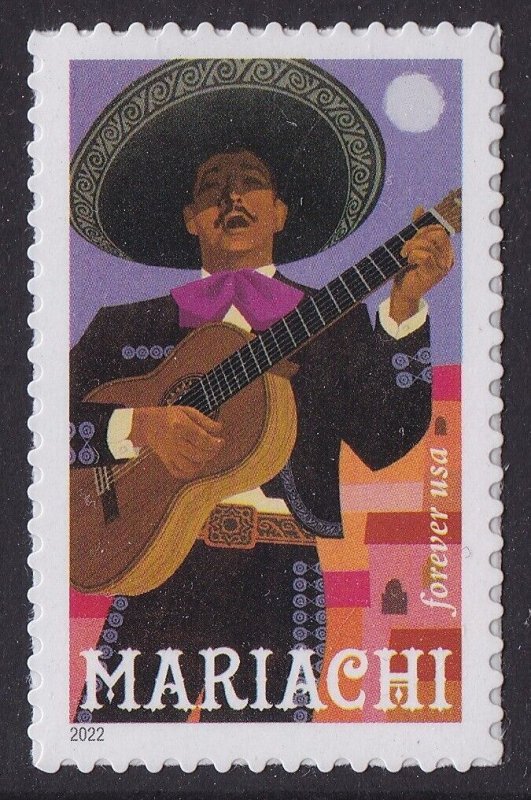 US 5703-5707 Mariachi F set 5 MNH 2022