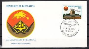 Burkina Faso, Scott cat. 522. Airport issue on a First day cover.