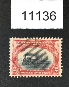 MOMEN: US STAMPS # 295 XF USED LOT #11136