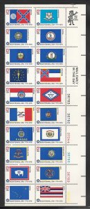 #1633-82 MNH Plate Block of 20