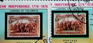 Liberia Error - EFO Stamp Sc# 708 Used Major Color Shift Blurry Stamp 1976