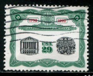 2630 US 29c NY Stock Exchange, used