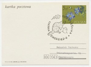 Card / Postmark Poland 1984 Beaver