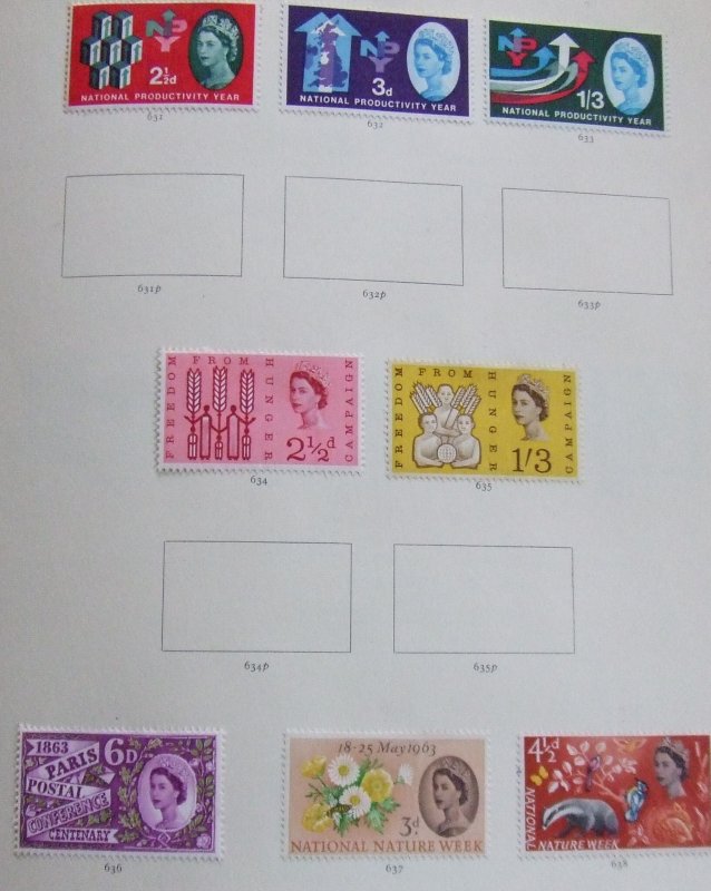 QEII pre dec collection mint & used #1 (10 scans)