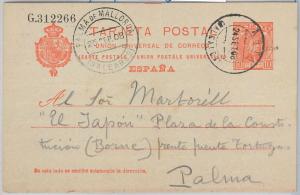 55950 - SPAIN - POSTAL HISTORY: POSTAL STATIONERY CARD  from ARTA  1908