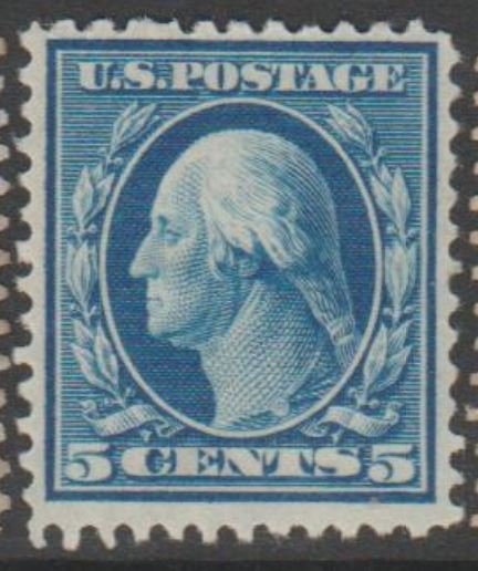 U.S. Scott #335 Washington Stamp - Mint Single - IND