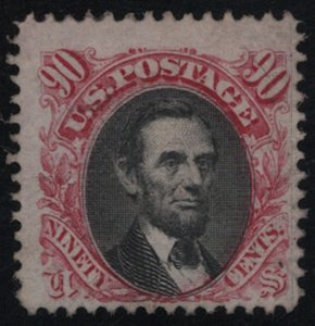 USA #122 F/VF mint ng, w/PF (08/25) CERT, super fresh color, certificate call...