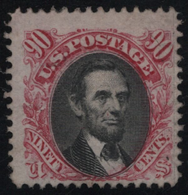 USA #122 F/VF mint ng, w/PF (08/25) CERT, super fresh color, certificate call...
