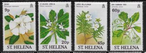 St Helena Scott #'s 505 - 508 MNH