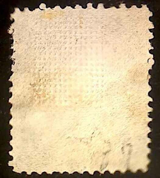 US.# 87 Used Regular E Grilled Issue of 1868 - Fine - CV$200.00 (ESP#2416)
