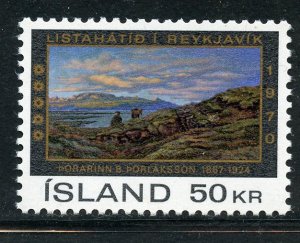 Iceland # 424, Mint Never Hinge. CV $ 1.75