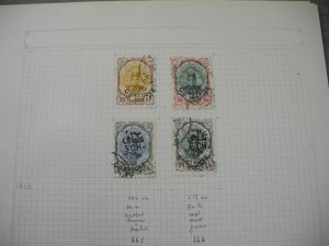 PERSIA, Excellent Stamp Collection hinged on pages