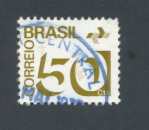 Venezuela 1972 Scott 1253 used - 50c, Numeral & Post office emblem