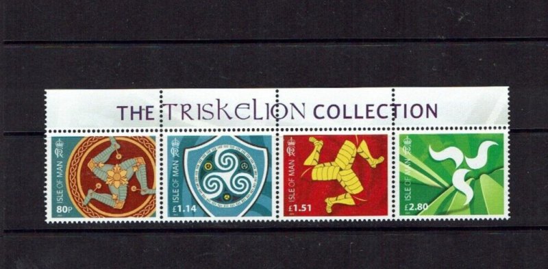 Isle of Man: 2023 The Triskelion Collection MNH set