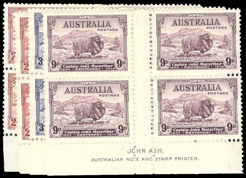 AUSTRALIA 147-49  Mint (ID # 93091)