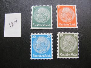 Germany 1933 MNH SC 401/414 LOT VF 28 EUROS (124)