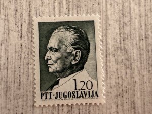 Yugoslavia #932A used, 1.20d, Marshal Tito, 2024 SCV.$0.25