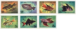 37751 MNH VIETNAM 1984 PECES