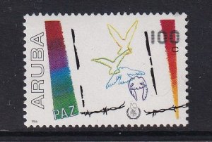 Aruba #23  MNH  1986  international peace year  100c