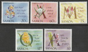 Samoa #836-840 MNH Full Set of 4 cv $9.50