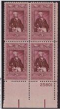 SCOTT # 1097 PLATE BLOCK MINT NEVER HINGED GEM !!