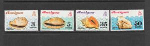 SHELLS - ANTIGUA #288-91   MNH