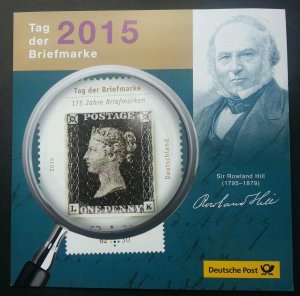 Germany Penny Black 175th Anniversary 2015 (special folder set) MNH