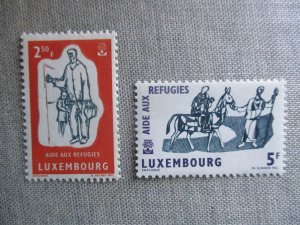 Luxembourg, Scott# 357-358, MNH