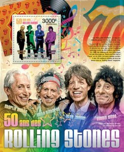 C A R - 2012 - The Rolling Stones - Perf Souv Sheet - Mint Never Hinged