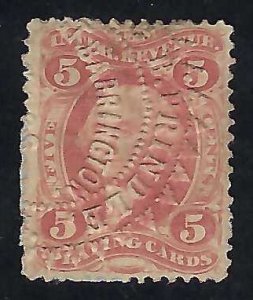 US Revenue Scott #R28C Used VF