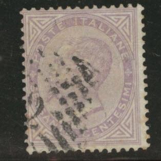 Italy Scott 32 lilac 60c King Victor Emmanuel CV$16 1863