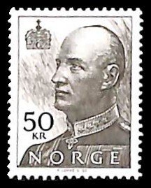 Norway 2001, Definitive 1v, normal paper, perf. 13.25:13.75, MNH