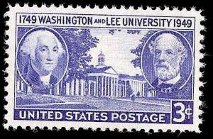 # 982 MINT NEVER HINGED WASHINGTON & LEE UNIVERSITY