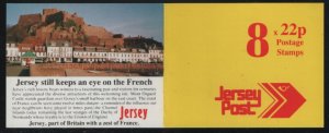 Jersey 1992 Booklet  Sc 495b 22p Samares Manor Pane of 8